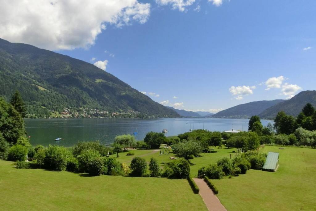 Seewohnung Ossiachersee Atemberaubendes Panorama Villach Kültér fotó